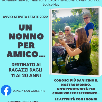 UN NONNO PER AMICO