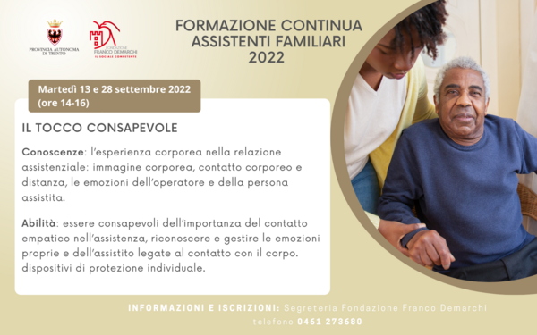 Formazione continua assistenti domiciliari