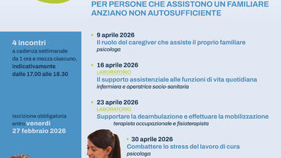 CURAINSIEME: percorso per i Caregiver Familiari a Primiero 