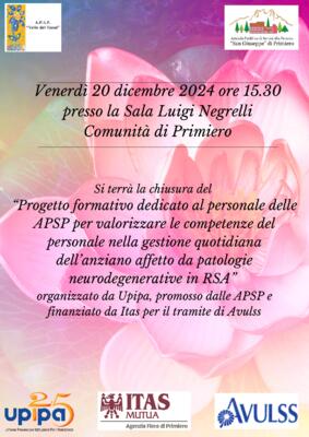 Chiusura Progetto Formativo 