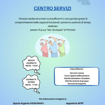 Locandina Centro Servizi